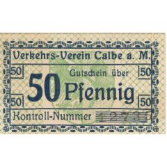 50 Pfennig Verkehrs-Verein