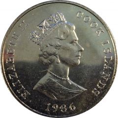 1 Dollar - Elizabeth II Royal Wedding