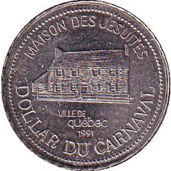 2 Carnaval Dollars - Quebec