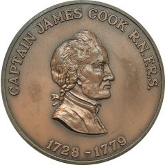 Medal - Bicentennial of Captain Cook`s Discovery of British Columbia
