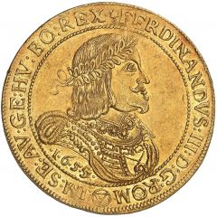 10 Ducats - Ferdinand III Vienna