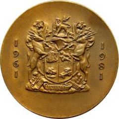 Medal - Republic of South Africa Twentieth Anniversary