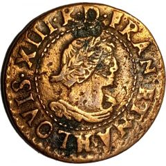 Double Tournois - Louis XIII La Rochelle