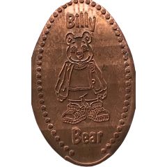 Pressed Penny - Butlin`s Billy Bear