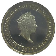 2 Pounds - Elizabeth II Imperial Trans-Antarctic expedition