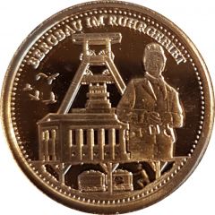Token - Glück auf Bergbau im Ruhrgebiet