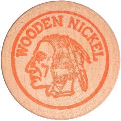 Wooden Nickel-Token