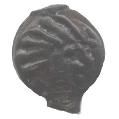 Potin with Indian head and boar