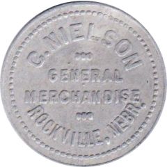 50 Cents - C. Nielson General Merchandise Rockville, Nebraska