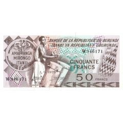 50 Francs Brown