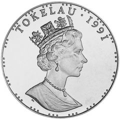 5 Dollars - Elizabeth II Landing on Guadalcanal