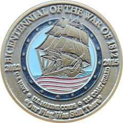 Challenge Coin - Navy War of 1812 Bicentennial