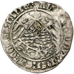 Groat `with Eagle` - Albert of Bavaria