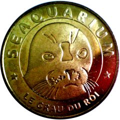 Monnaie de Paris Tourist Token - Le Grau du Roi Seaquarium - Le phoque