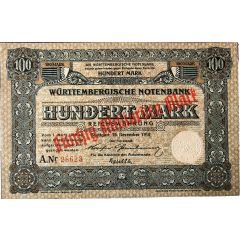 50 000 000 000 Mark Württembergische Notenbank