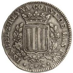 1 Peseta - Catalonia replica , 1837