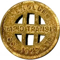 1/2 Fare - Honolulu Rapid Transit Co. Honolulu, Hawaii