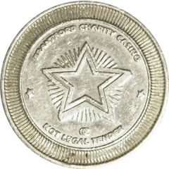 1 Dollar Gaming Token - Brantford Charity Casino
