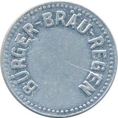 1/2 Liter Bier Bürger-Bräu, Regen