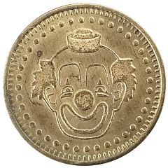 Token - No Cash Value Clown and Eagle