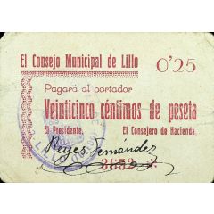 25 Céntimos Lillo