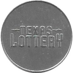 Token - Texas Lottery `Scratchman`