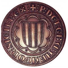1 Pierreale - Peter I of Sicily replica
