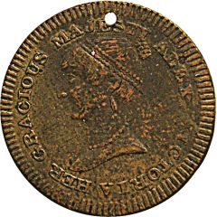 Queen Victoria Coronation Medal