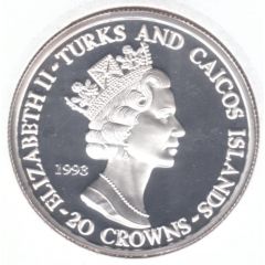 20 Crowns - Elizabeth II Moon Landing
