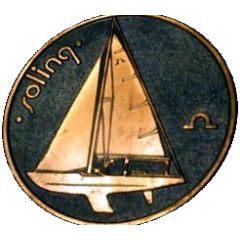Medal - Olympic Games 1980 Moscow Tallinn 80 - Soling, Estonia