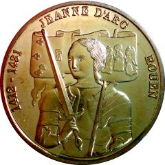 Token - Souvenirs et Patrimoine Rouen - Jeanne d`Arc, 31 mm