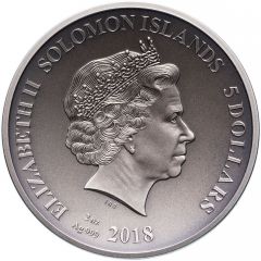 5 Dollars - Elizabeth II Scylla and Charybdis