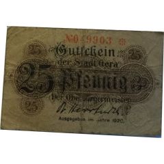 25 Pfennig