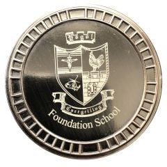 Medal - Ysgol Caergeiliog, Elizabeth II Diamond Jubilee