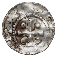 Denier - Otto II / Otto III as emperor, Worms mint