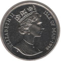 1 Crown - Elizabeth II World Cup - France
