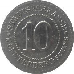 10 Pfennig - Münsterberg
