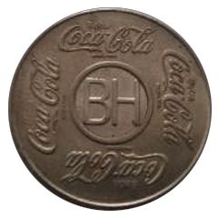Vending Machine Token - Coca-Cola BH - Belo Horizonte, Minas Gerais