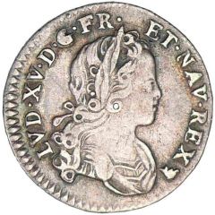 10 Sols of Franc-Navarre or 1⁄12 Ecu - Louis XV