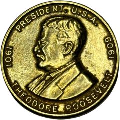 Token - President Coin 26 - Theodore Roosevelt