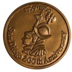 Lifetime Lucky Coin - San Diego 200th Anniversary Home Federal Savings