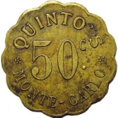 50 centimes - Quinto`s Monte-Carlo