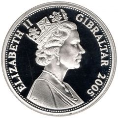 5 Pounds - Elizabeth II 2004 Summer Olympics - Spain