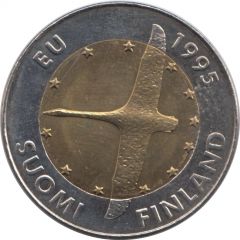 10 Markkaa Finland's European Union membership
