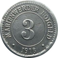 3 Pfennig - Marienwerder