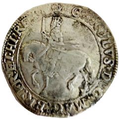 1/2 Crown - Charles I Tower mint under the King, group III