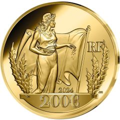 200 Euros The sower and Lady Liberty