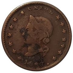 Civil War Token - Moses Weaver Lena, Illinois