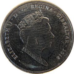 5 Pence - Elizabeth II New Calpe House