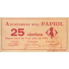 25 Céntimos El Papiol